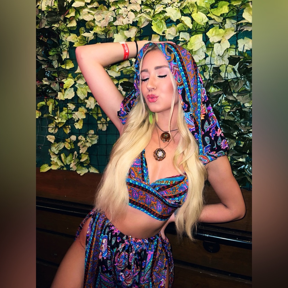 Namaslay Collective Moonlit Paradise Jasmine Set 💜🩷✨